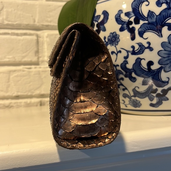 Nancy Gonzalez Python Clutch - Picture 2 of 4